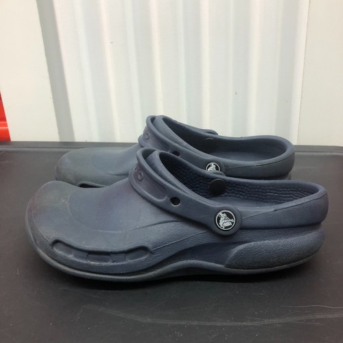 Womens 8 Blue Comfort Clogs Shoes 10073 
