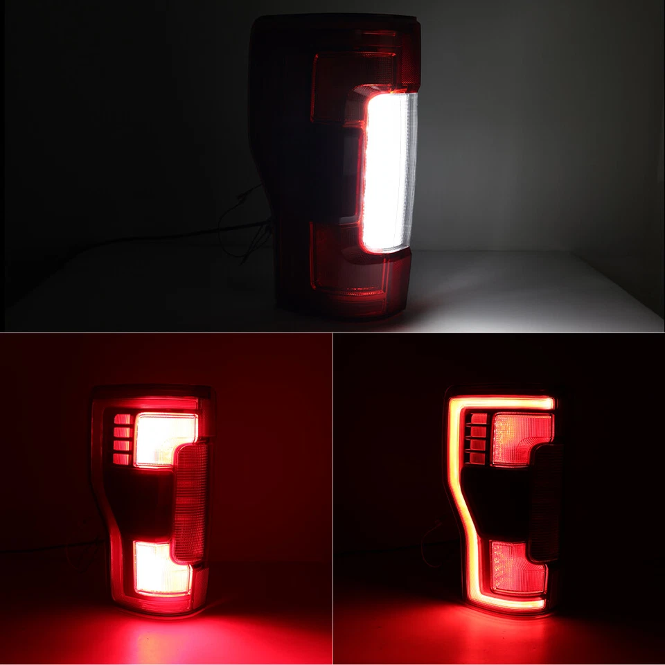 Luz trasera LED para conductor izquierdo con punto ciego para Ford F250 F350 Super Duty 2017-2019 Foto 3 de 4