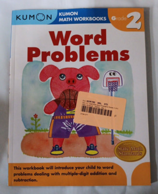 Grade 2 Word Problems by Kumon Publishing North America (2009, Trade Paperback)