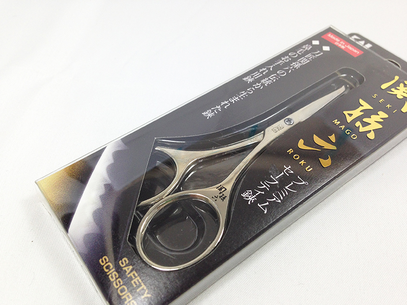 Japanese Seki Magoroku Nose hair Trimmer cut Safety scissors Made
