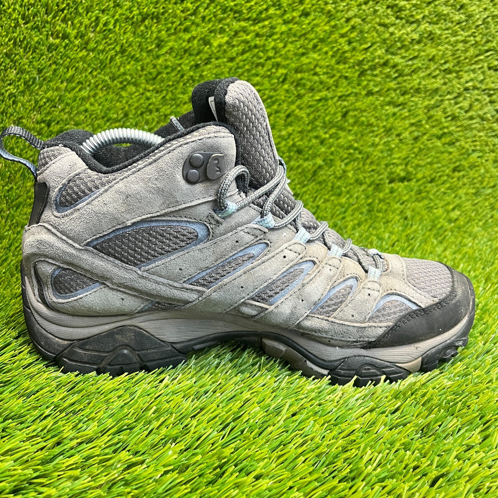 Stivali da trekking Merrell Moab 2 Mid donna taglia 10 grigio nero impermeabili outdoor