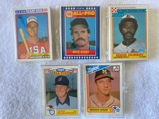 Lot of 5 Oddball Sets.Ralston Purina,87 All-Star, ziploc,Dairy Queen,Burger King