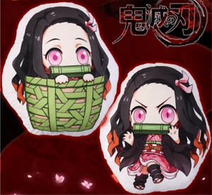 Anime Demon Slayer Kimetsu No Yaiba Kamado Nezuko Plush Stuffed Pillow Toy Gift Ebay