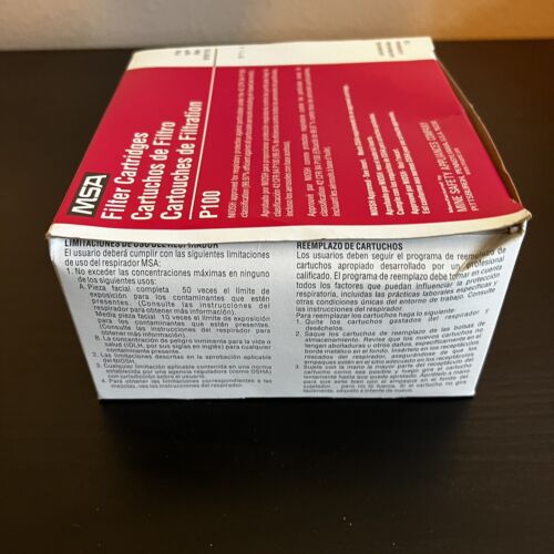 LOT 8 - MSA 815175 Low Profile P100 Filter Cartridges NOS 814922 - Picture 11 of 12