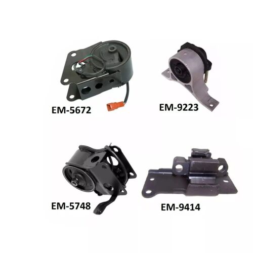Engine Motor and Trans Mount Set W/ SENSORS for 2007-2008 Nissan Maxima - Picture 2 of 6