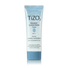 TiZO3 Facial Mineral Primer Sunscreen SPF40 1.75oz Tinted with Vitamin C & E