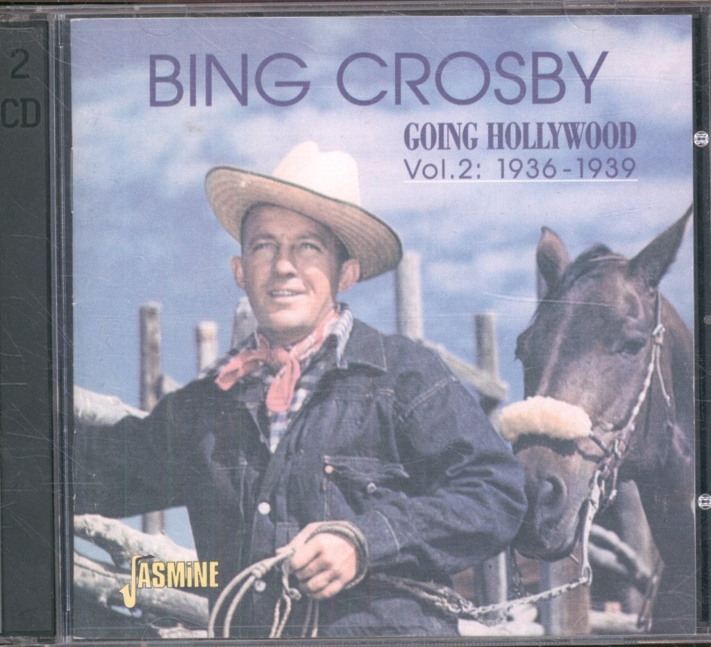 Bing Crosby Going Hollywood Vol. 2: 1936-1939 double CD UK Jasmine 2000