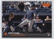2023 Topps Stadium Club Orange Foil 75/199 Jonathan Aranda #196 0hw6
