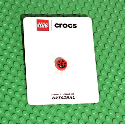 New! LEGO Crocs Jibbetz Charms: 4LW Lady Bug (10019741)  CAREFULLY SHIPPED