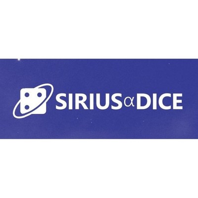 SIRIUS DICE: DUNGEONS AND DRAGONS: 14CT ADVENTURE DICE: BARD BLUE AND BLACK