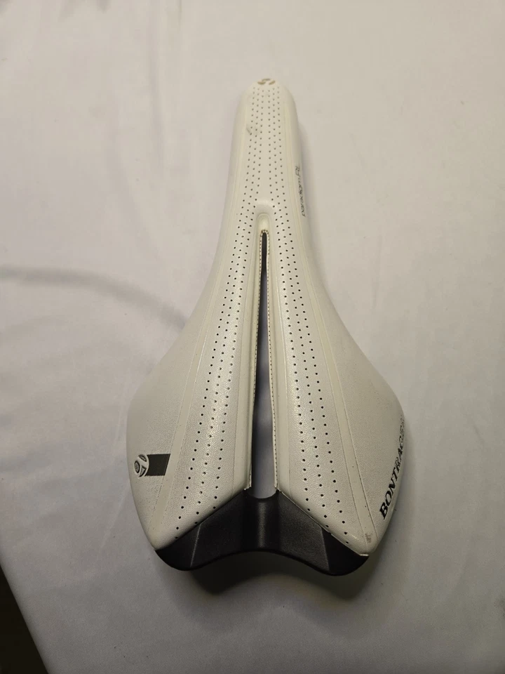 Sillín Bontrager RL Paradigm 148 Hollow Ti blanco excelente usado Foto 3 de 4