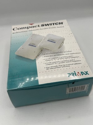Vintage Primax Compact Switch Bi Directional Automatic Parallel Auto Switch
