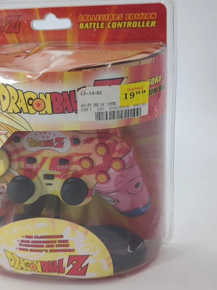Dragon Ball Z SS3 Goku VS Majin Buu PS2 Controller LIMITED DBZ NUBYTECH 2003 - Image 3 of 4