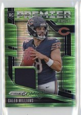 2024 Panini Prizm Premier Jerseys Neon Green Pulsar Caleb Williams #PJ-CWS 2s2