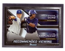 2017 Bowman Chrome Draft Recommended Viewing - SAN DIEGO PADRES 