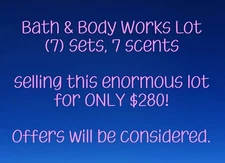 Bath & Body Works Lot of 7 Sets