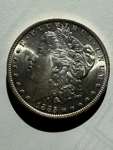 1885 O  Morgan Silver Dollar BU Gem Mirror Like
