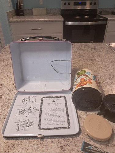 1976 Super Heroes Marvel Lunch Box & Thermos * Vintage * Lunchbox UNUSED TAGs - Picture 3 of 8