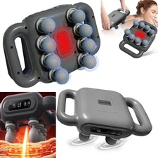8 Head Massage Gun  Speed Percussion Deep Tissue Massager Muscle Vibrating Relax