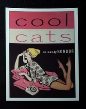 Cool Cats Mini Skirts Nylons Museum Of Advertising Vintage Postcard 4x6