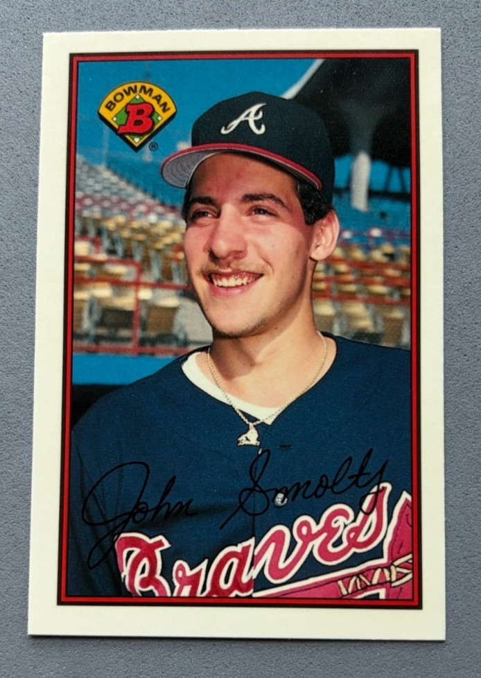 John Smoltz #266 Baseball Cards 1989 Bowman Tiffany trading card — raw and PSA graded price guide