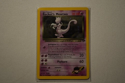 Rocket's Mewtwo - Holo Rare - 14/132 Gym Challenge - Pokémon TCG - 2000