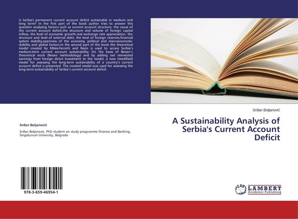 A Sustainability Analysis Of Serbia's Current Account Deficit Sr¿An Boljanovi¿-image