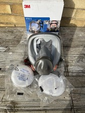 3M 6000 Series Reusable Full Face Respirator Mask 6700 Size Small
