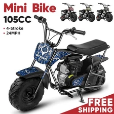 Oryxearth 105cc 4 Stroke Dirt Off Road Motorcycle 24MPH Gas Power Mini Pit Bike