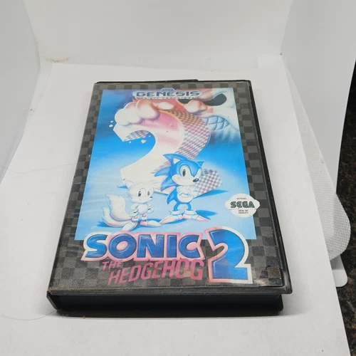 Sonic the Hedgehog 2 Sega Genesis No Manual Vintage