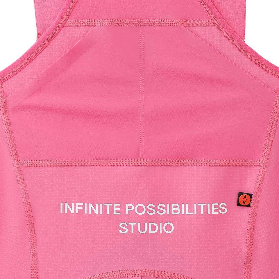 MBO Women's Pro Training Bib Shorts T511 II Barbie Pink - Size Extra Small (XS) - Image 3 of 4