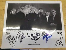 Three Dog Night Signed Photo Hutton Wells Greenspoon Allsup Kingery Bautz...