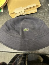 Lacoste Mens Bucket Hat size large 