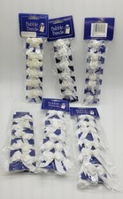 Bubble Bands Elastic Ribbon Bow Party Favor Lot NIP+ Wedding Shower Christening