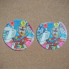 Menko Mobile Suit Gundam Japanese Cards Anime 1652052489 Set Of 2