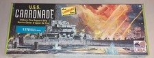 Lindberg USS Carronade Fire Support Ship 1:170 scale plastic model ship kit 403