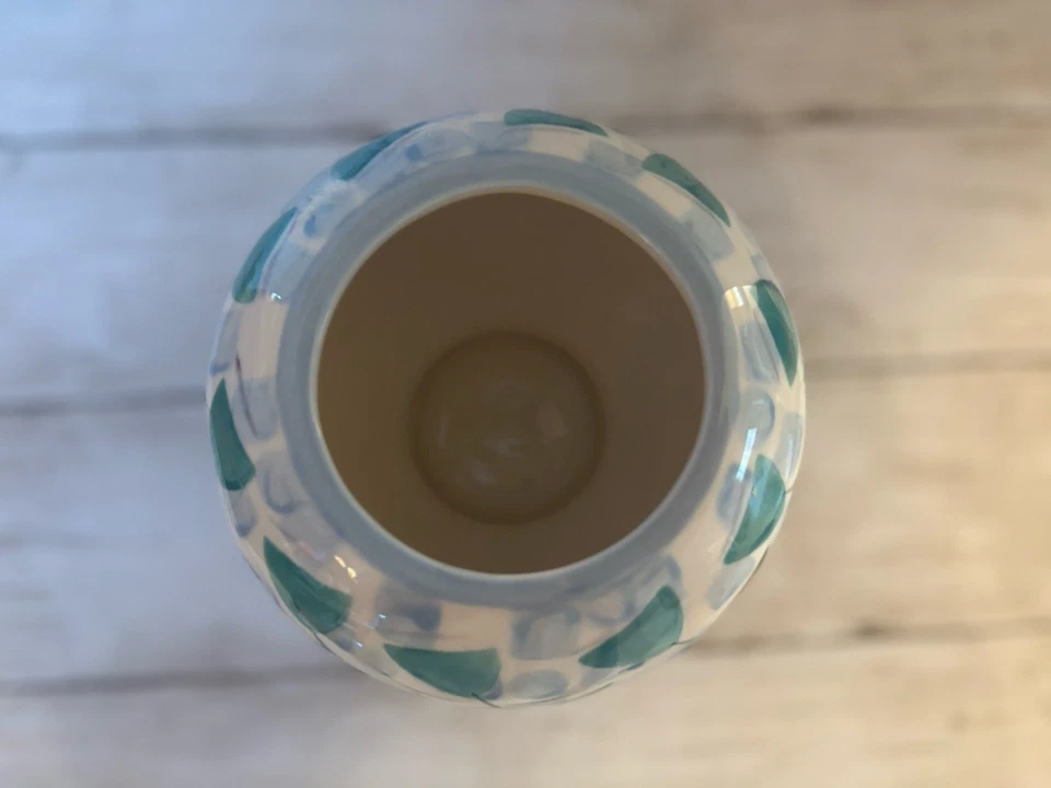 Jarrón floral de cerámica Anthropologie (abierto) Foto 2 de 4