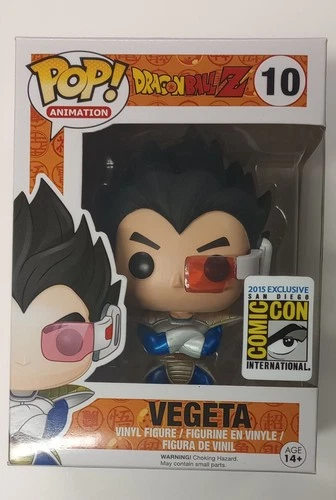 Funko POP! Dragon Ball Z #10 Vegeta 2015 SDCC Sealed