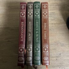 The Story of Man National Geographic 4 Volumes Renaissance Bible Times