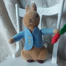 EASTER - Peter Rabbit Soft Toy Cuddly Plush Genuine Beatrix Potter Bunny