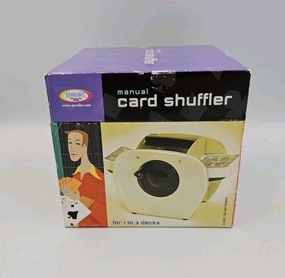 Binary Arts Manual Card Shuffler For 1 To 3 Decks Playing Cards Poker Black Jack