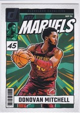 DONOVAN MITCHELL Cleveland Cavs DONRUSS NET MARVELS Insert NBA Basketball Card