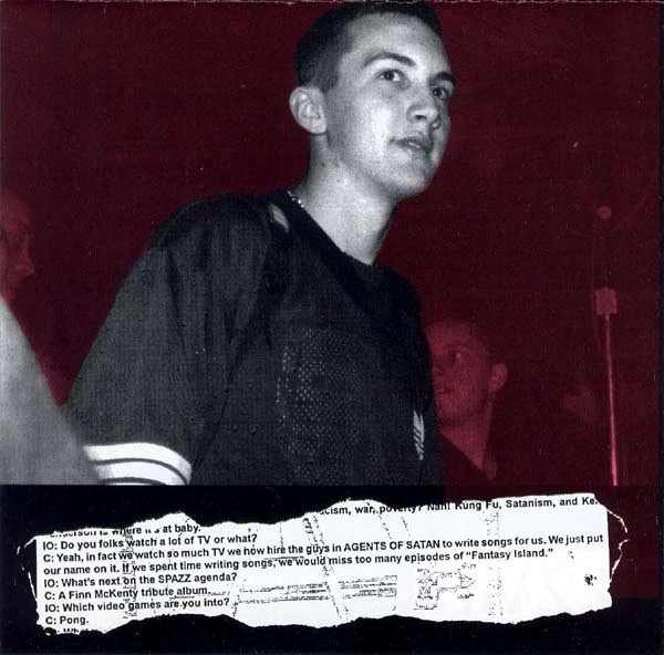 Spazz / Gob 5" Split Skinny Top Heavy Bottom Metal Punk Power Violence 702 - Image 4 of 4