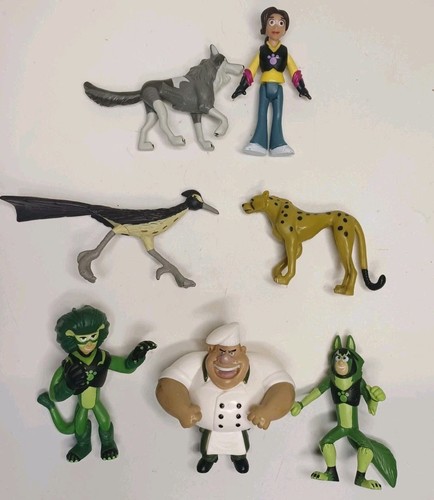 Wild Kratts Creatures & Figures Wicked Cool Toy Lot Of 7