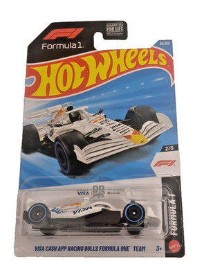 2026 Hot Wheels Visa Cash App Racing Bulls Formula One Team White JJJ35 68/250