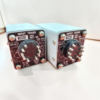 その他 TANGO NC-16 TANGO NC-16 Input Transformer Pair Tube Amp Interstage Tested Used
