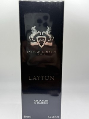 PARFUMS DE MARLY LAYTON SHOWER GEL FOR MEN 6.76 Oz / 200 ml BRAND NEW ITEM!!!