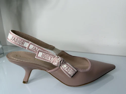 1 + chaussures à talons escarpins DIOR J'adior cuir rose nude 41,5 EU 11,5 US