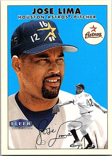 2000 Fleer Tradition Jose Lima #132 card