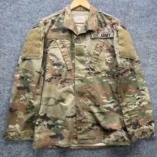 US Army Combat Uniform Coat Men's Small X-Long ACU Digital Camo Insect Shield